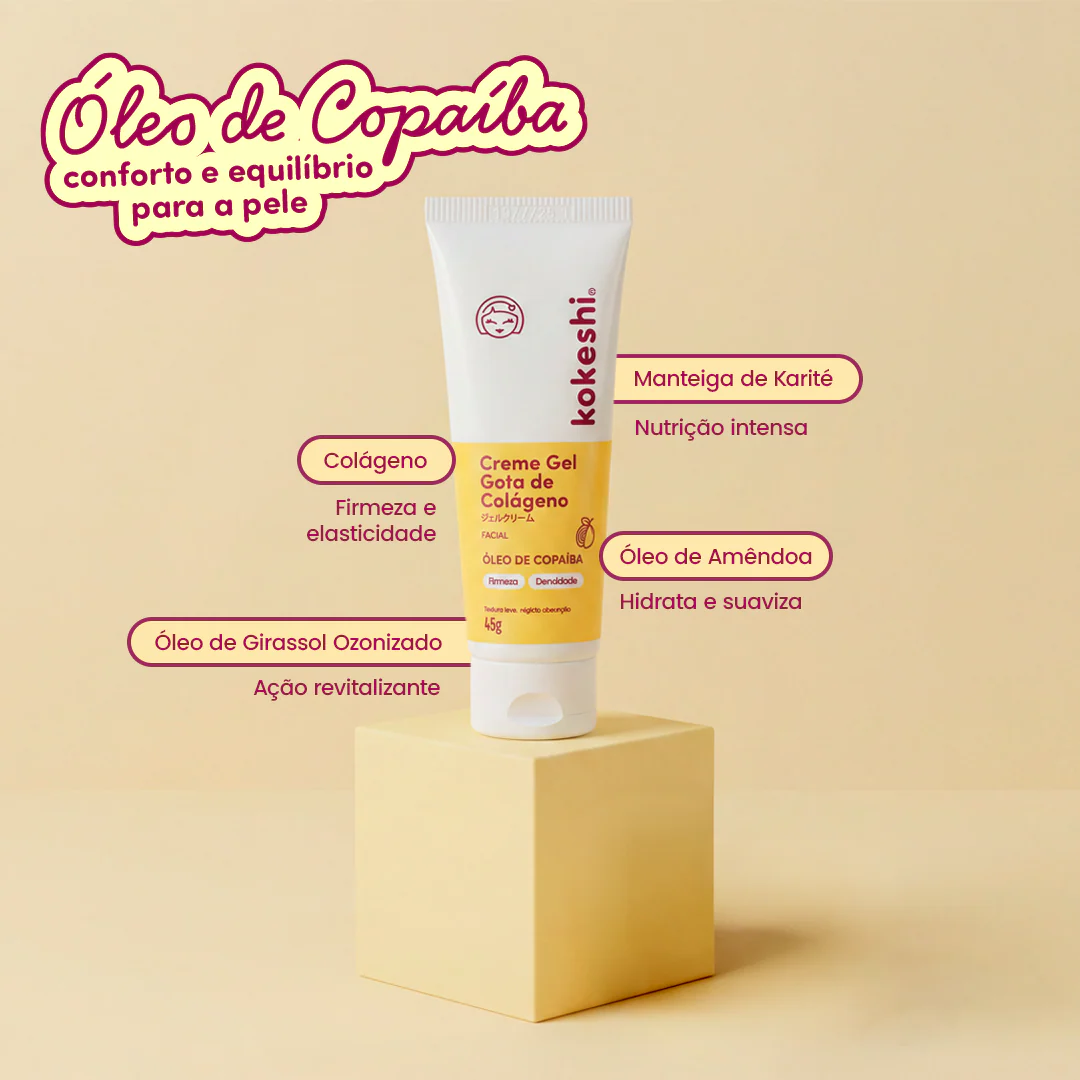 Creme Gel Gota de Colágeno